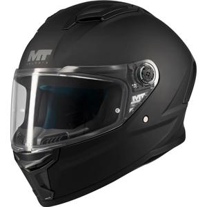 Casco integrale da moto MT Stinger 2 Pure A1 nero opaco