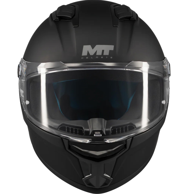 Casco integrale da moto MT Stinger 2 Pure A1 nero opaco