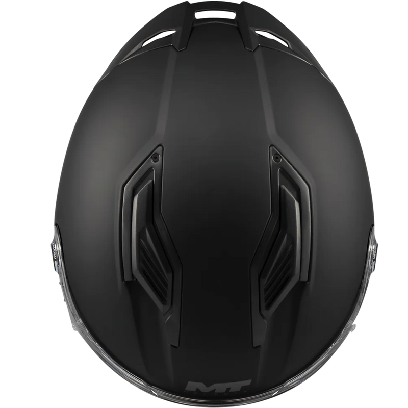 Casco integrale da moto MT Stinger 2 Pure A1 nero opaco