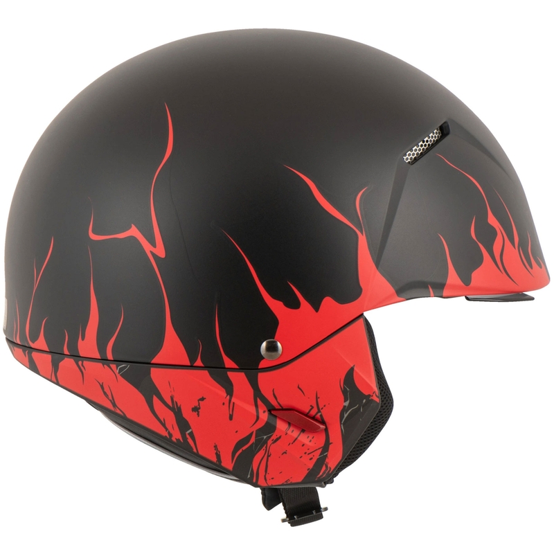 Casco jet con maschera HJC i20 Scraw MC1SF bianco-rosso-nero Saldi