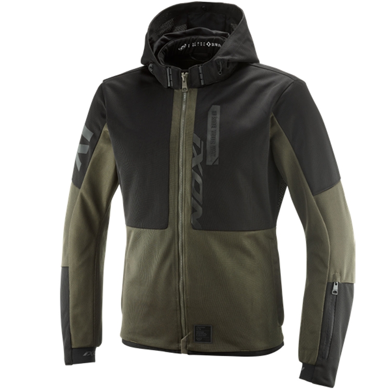 Giacca da moto IXON Park Air kaki-nero