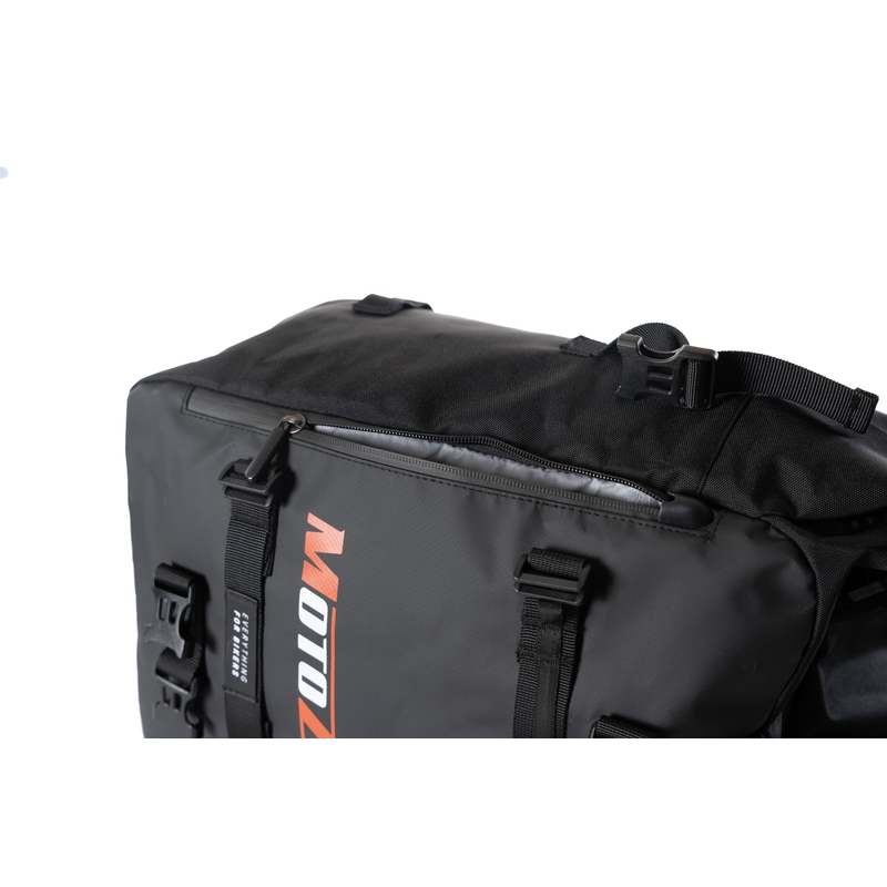 Borsa da moto impermeabile MotoZem DryBag nera 27,5 l