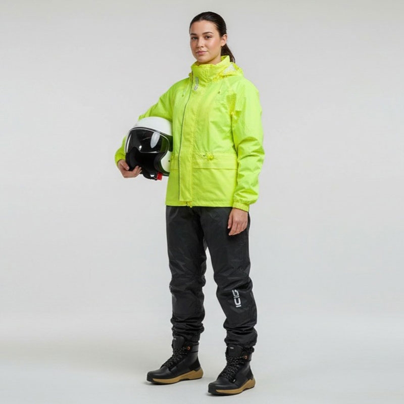 Impermeabile da moto SiDi Tempora giallo fluo-nero