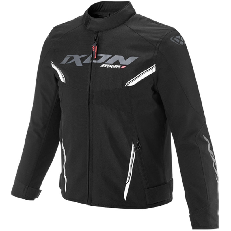 Giacca da moto per bambini IXON Striker 2 nera-bianca