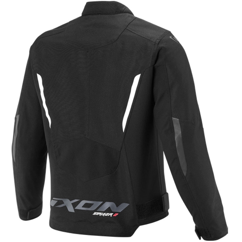 Giacca da moto per bambini IXON Striker 2 nera-bianca