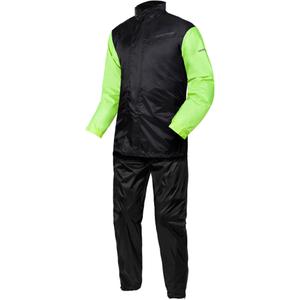 Rebelhorn Rain giacca antipioggia da moto giallo fluo