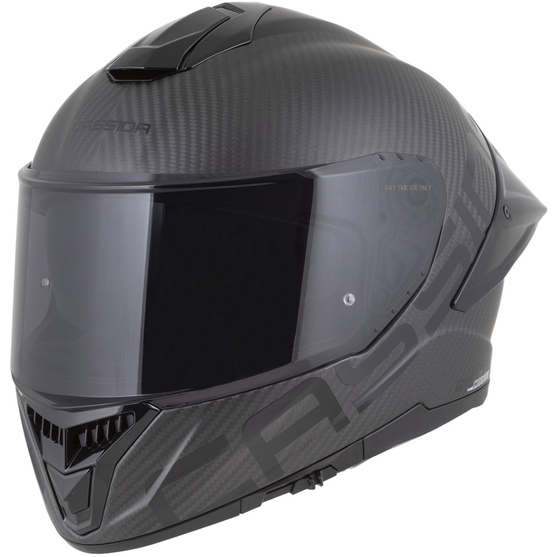 Casco integrale da moto Cassida Integral GTS 2.1 Plus Carbon opaco carbonio-nero-bianco