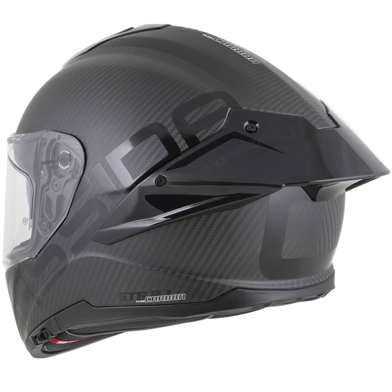 Casco integrale da moto Cassida Integral GTS 2.1 Plus Carbon opaco carbonio-nero-bianco