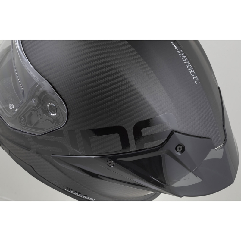 Casco integrale da moto Cassida Integral GTS 2.1 Plus Carbon opaco carbonio-nero-bianco