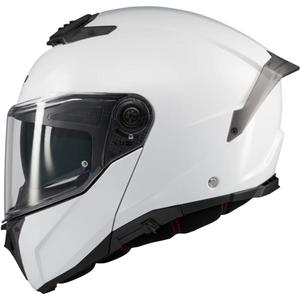 Casco moto modulare MT Atom 2 SV Pure A0 bianco