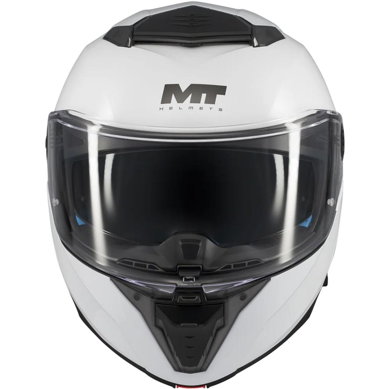 Casco moto modulare MT Atom 2 SV Pure A0 bianco