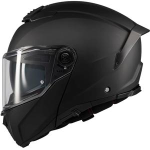 Casco moto modulare MT Atom 2 SV Pure A1 nero opaco