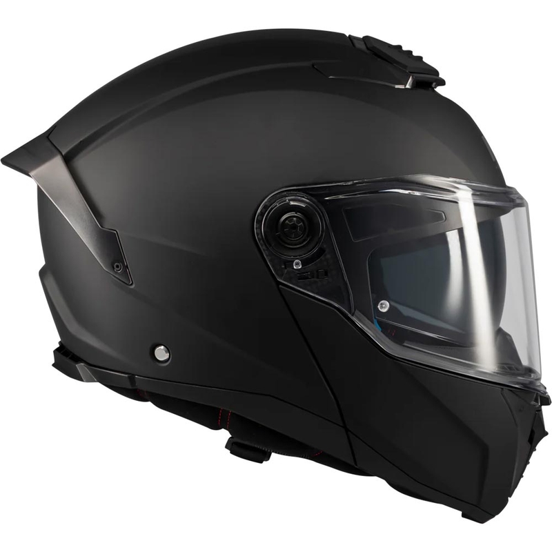Casco moto modulare MT Atom 2 SV Pure A1 nero opaco