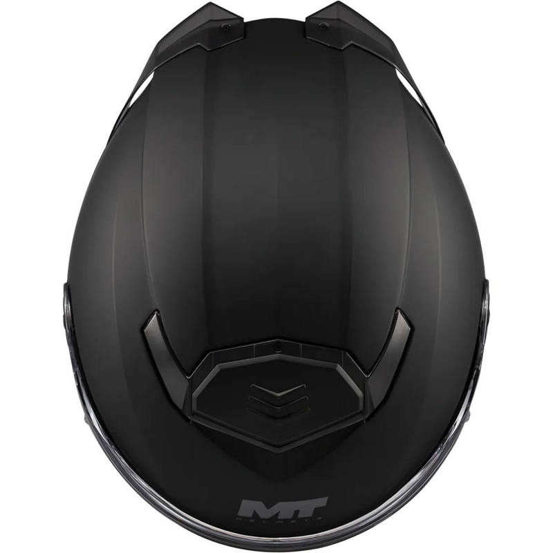Casco moto modulare MT Atom 2 SV Pure A1 nero opaco