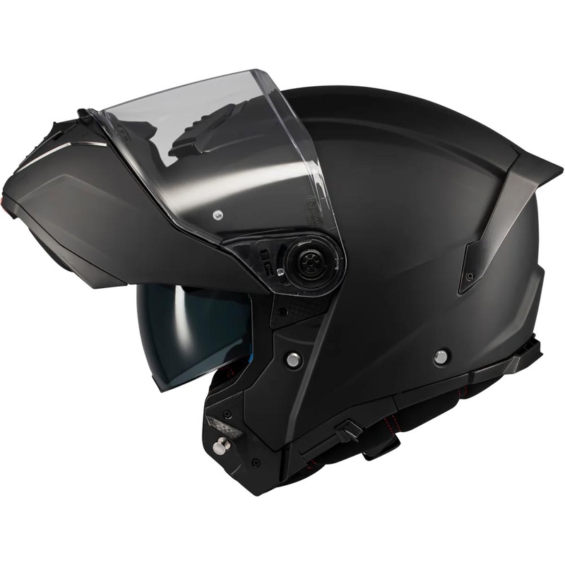 Casco moto modulare MT Atom 2 SV Pure A1 nero opaco