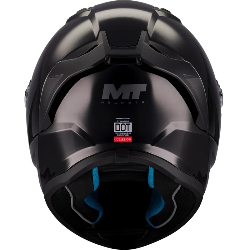 Casco integrale da moto per bambini MT Stinger 2 A1 nero opaco