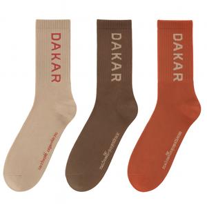 Set calzini Dakar Athlan beige-rosso