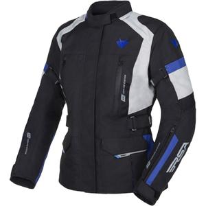 Giacca da moto RSA EXO 2 nero-grigio-blu da donna