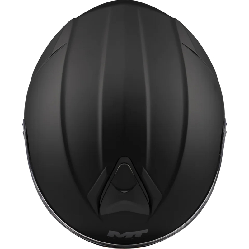 Casco da moto flip-up MT Genesis SV Pure A1 nero opaco