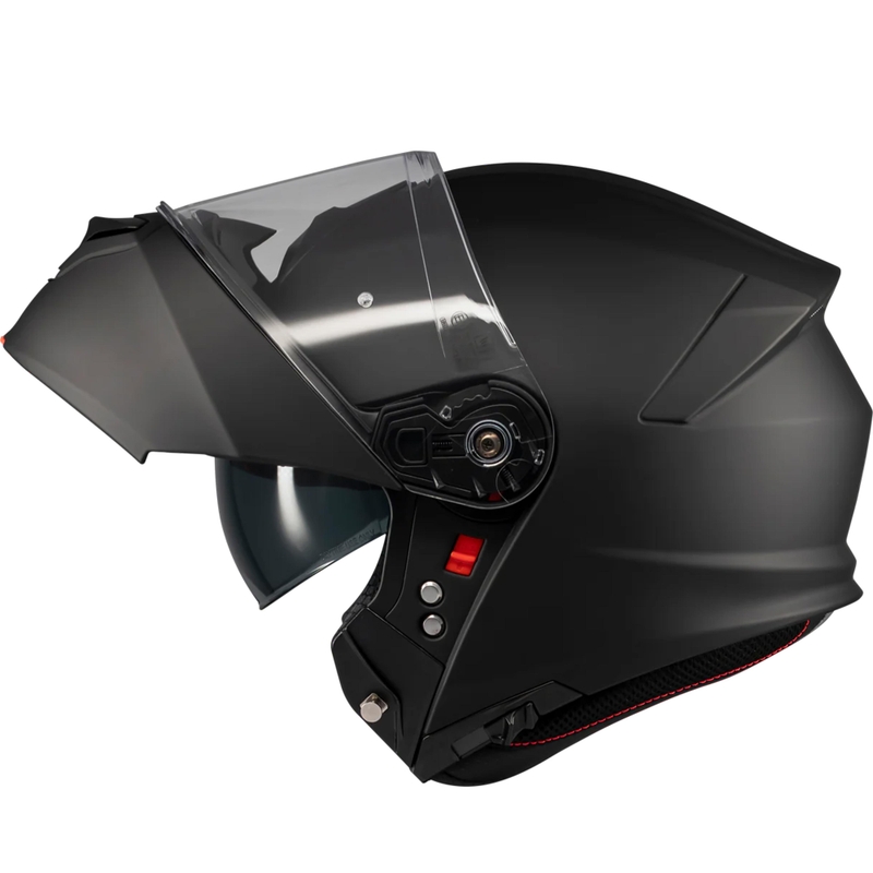 Casco da moto flip-up MT Genesis SV Pure A1 nero opaco