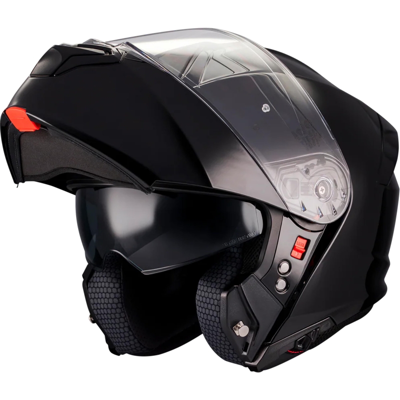 Casco da moto flip-up MT Genesis SV Pure A1 nero