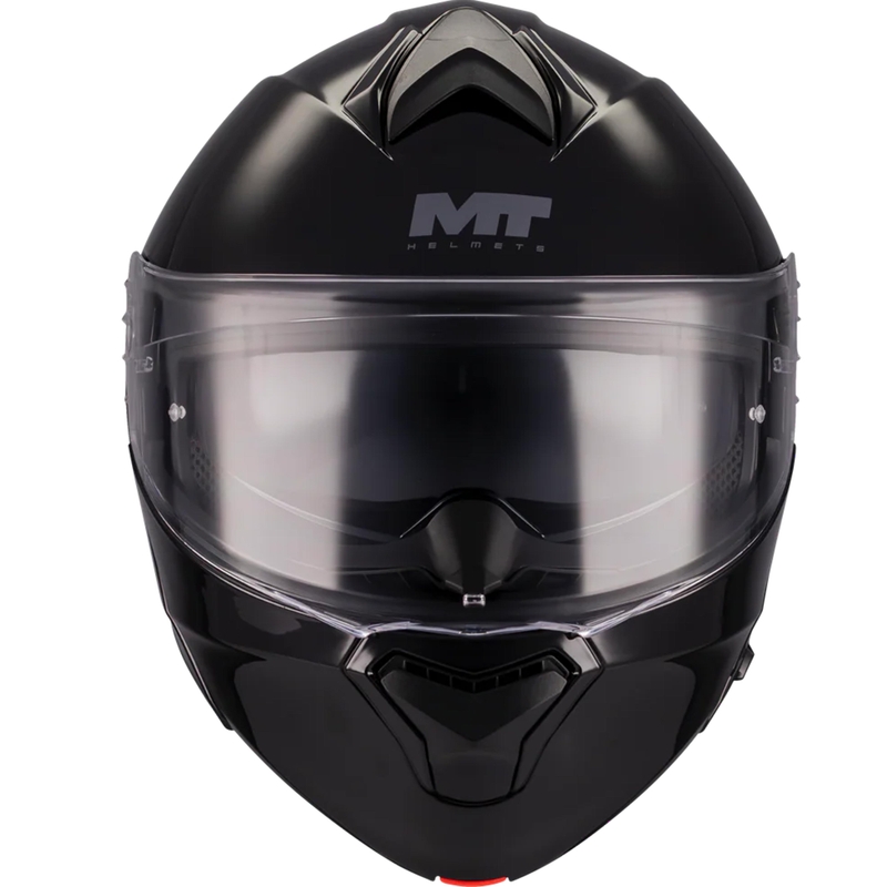Casco da moto flip-up MT Genesis SV Pure A1 nero