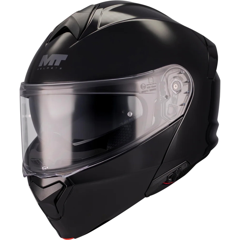 Casco da moto flip-up MT Genesis SV Pure A1 nero