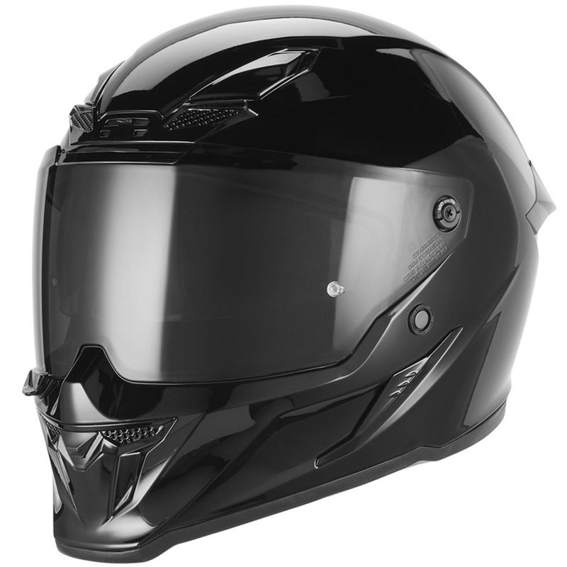 Casco integrale da moto NOX Exklusiv Goliath nero