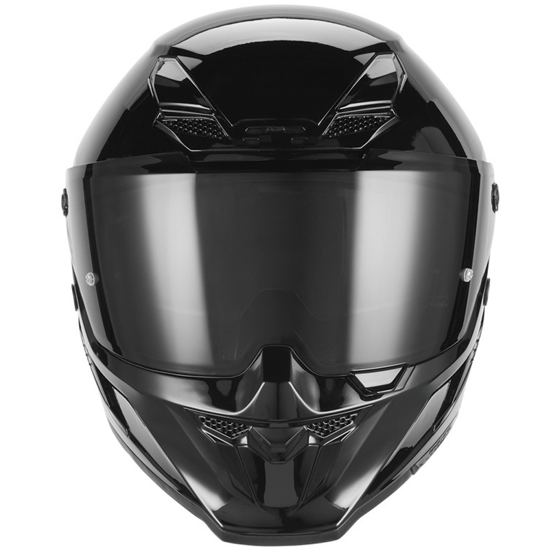Casco integrale da moto NOX Exklusiv Goliath nero