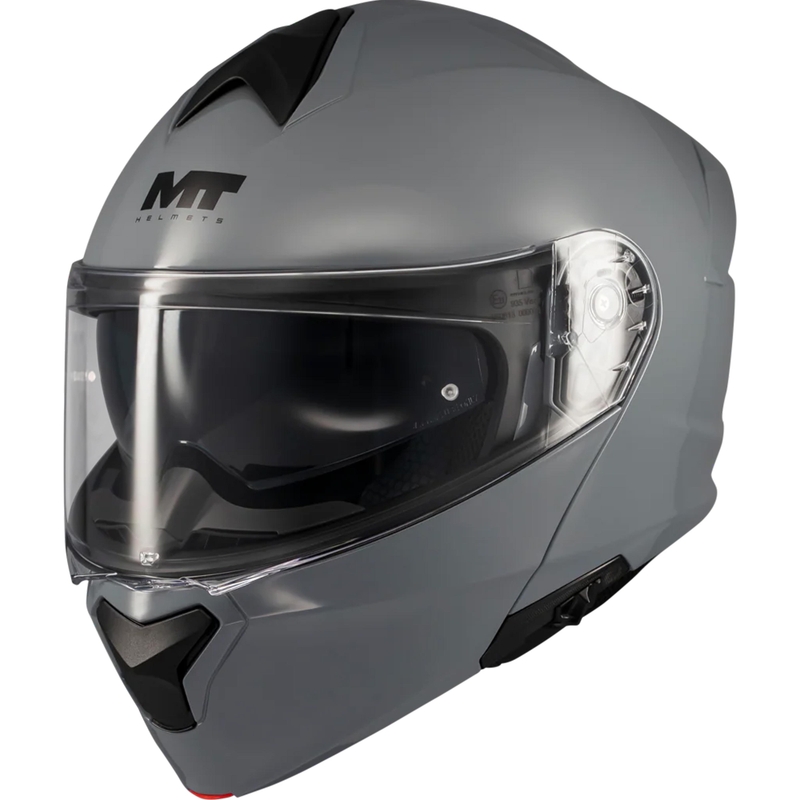 Casco moto modulare MT Genesis SV Pure A12 grigio