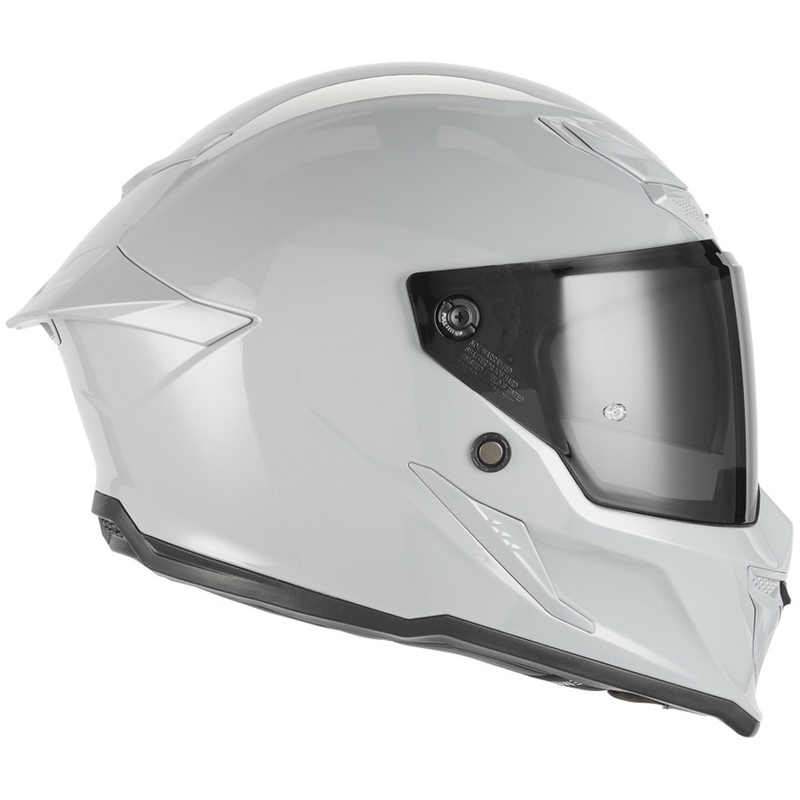 Casco integrale da moto NOX Exclusive Goliath grigio-bianco