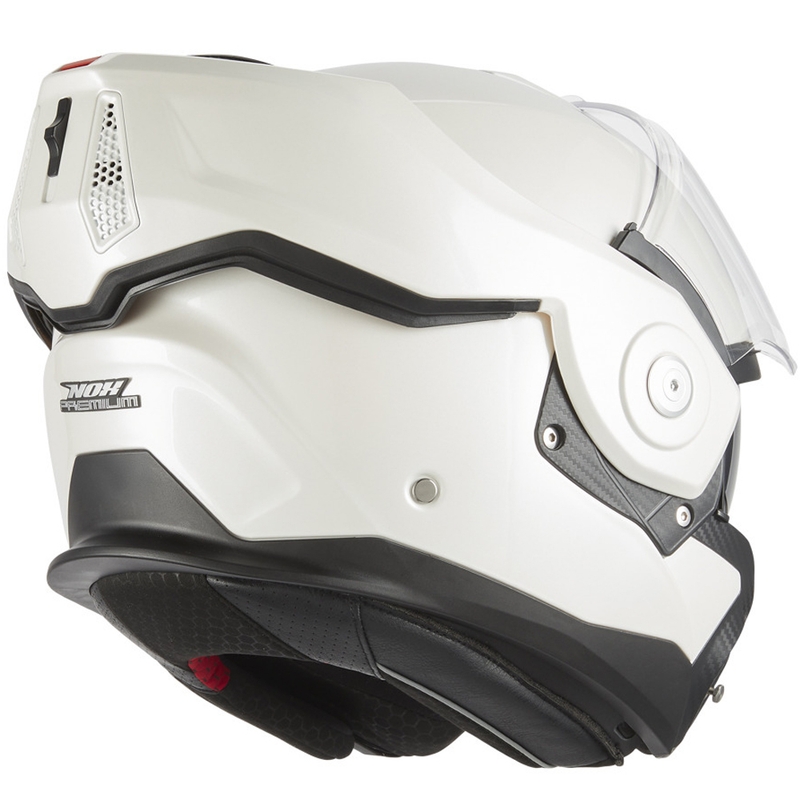Casco moto apribile NOX PREMIUM Spinner bianco