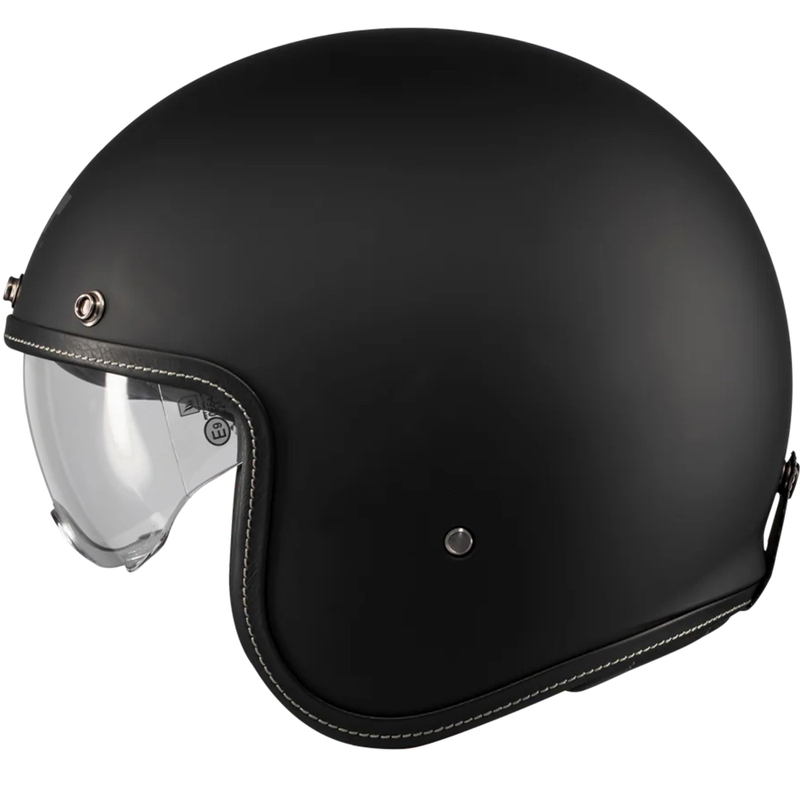 Casco da moto aperto MT Lemans 2 SV S Pure A1 nero opaco