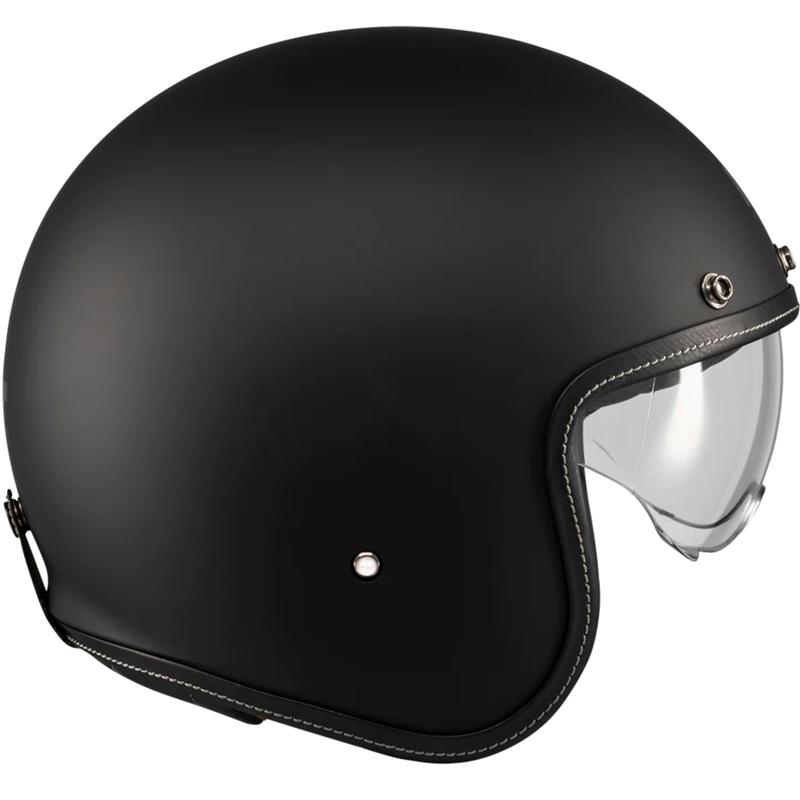 Casco da moto aperto MT Lemans 2 SV S Pure A1 nero opaco