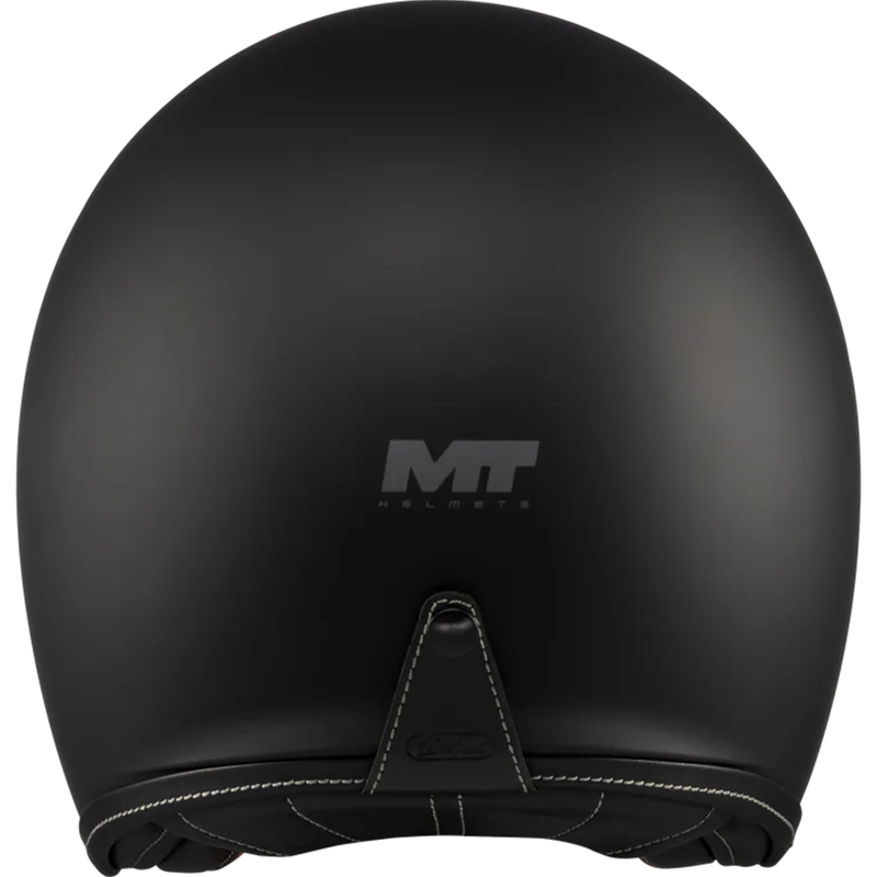 Casco da moto aperto MT Lemans 2 SV S Pure A1 nero opaco