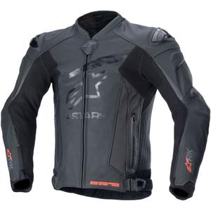 Alpinestars GP Plus R 4 Rideknit Giacca da moto in pelle nera