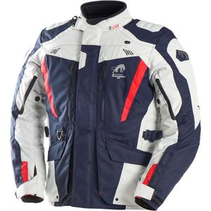 Giacca da motociclista Furygan Apalaches Evo blu-beige-rosso