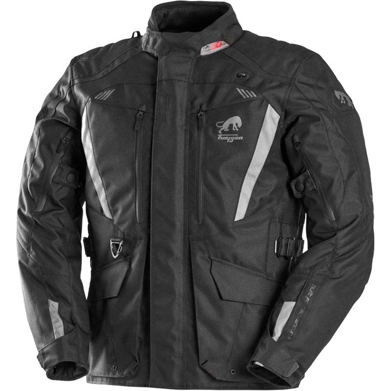 Giacca da moto Furygan Apalaches Evo nero-grigio