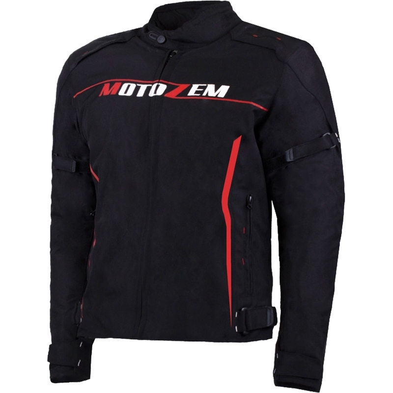 Giacca da moto MotoZem Team 2 nera