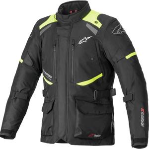 Giacca da moto Alpinestars Andes Drystar 3 nero-giallo fluo