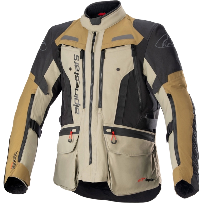 Giacca da moto Alpinestars Bogota PRO Drystar verde-nera