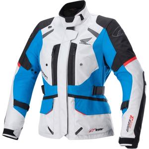 Alpinestar Giacca Moto Donna Stella Andes Drystar Honda Grigio-Nero-Blu-Rosso 23