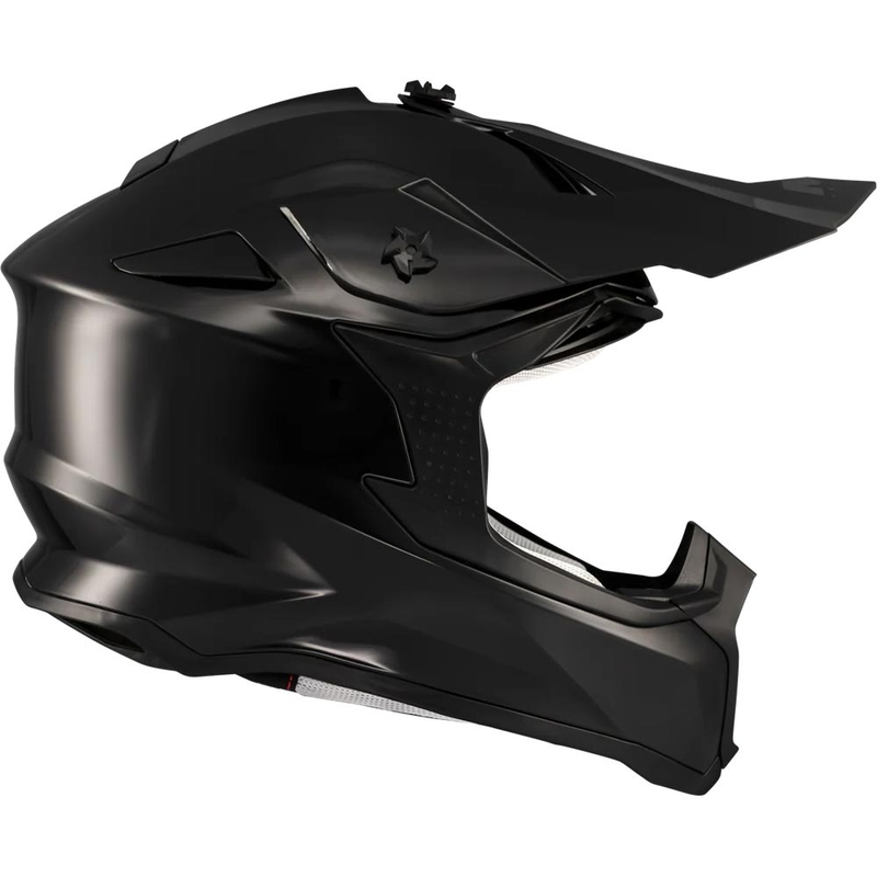 Casco da motocross MT Falcon S Pure A1 nero opaco