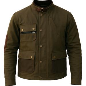 Giacca da moto Fuel Division 2 verde