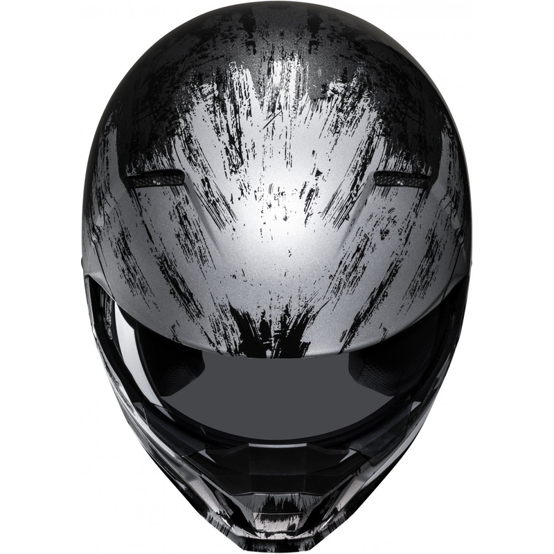 Casco jet con maschera HJC i20 Furia MC5 nero-grigio - II. qualità
