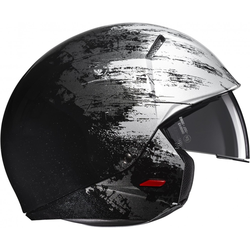 Casco jet con maschera HJC i20 Furia MC5 nero-grigio - II. qualità