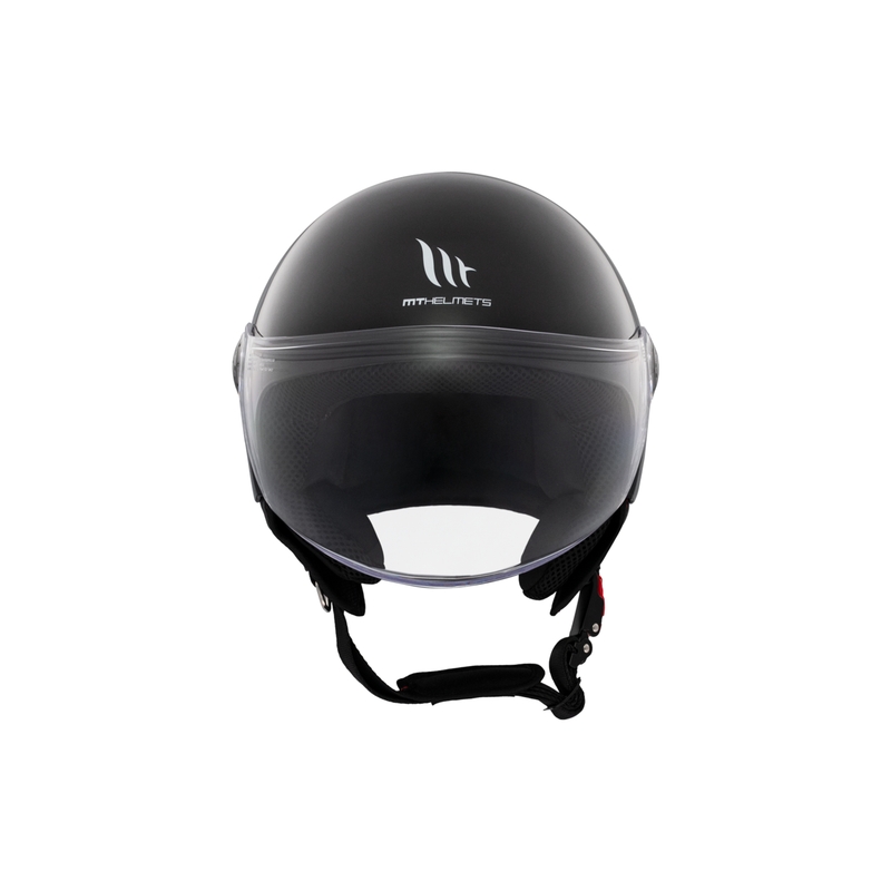 Casco moto jet MT Street S nero lucido - II. qualità