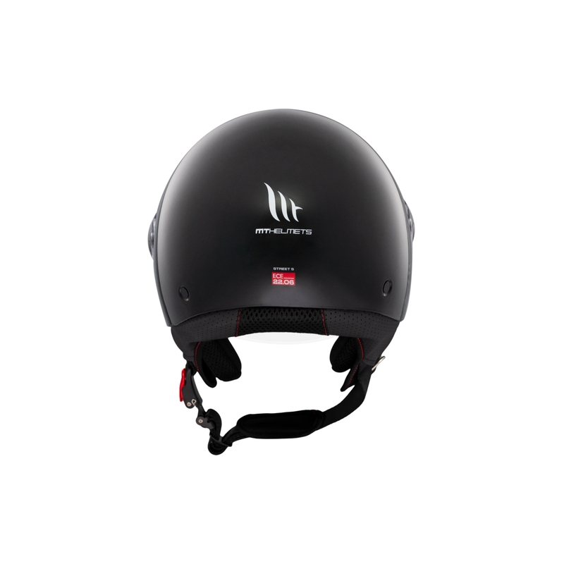 Casco moto jet MT Street S nero lucido - II. qualità