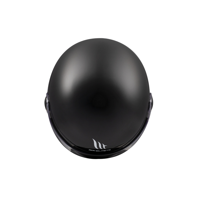Casco moto jet MT Street S nero lucido - II. qualità