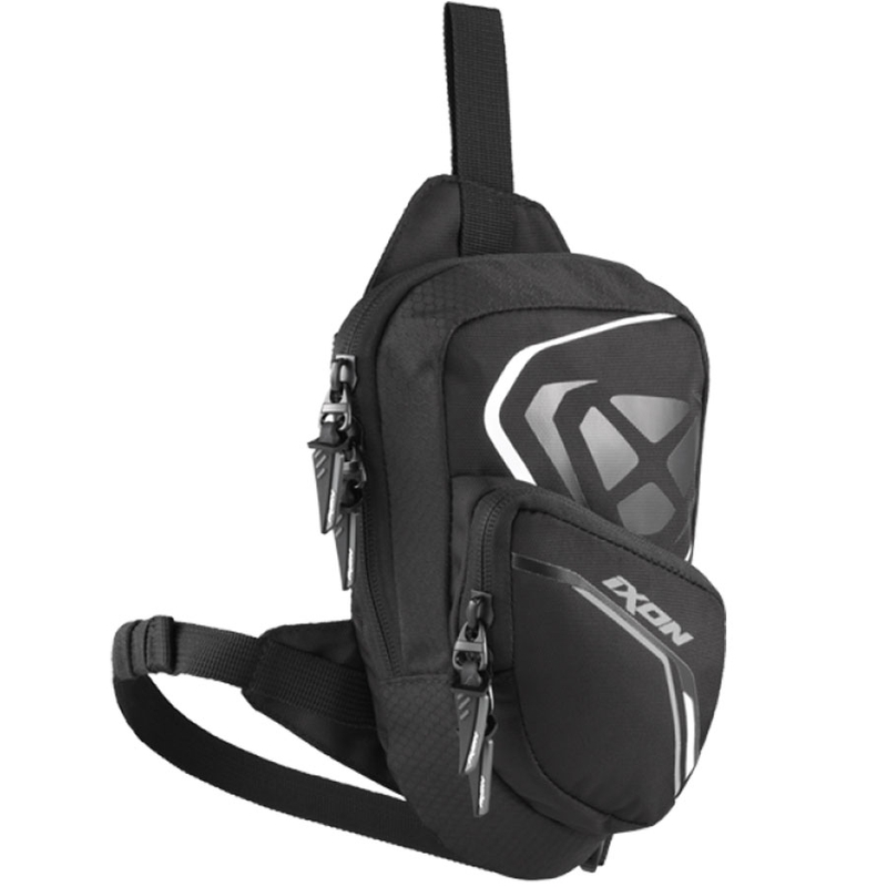 Borsa da coscia IXON R-Emington nera-bianca